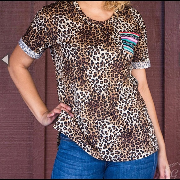 Leopard top - Picture 1 of 1